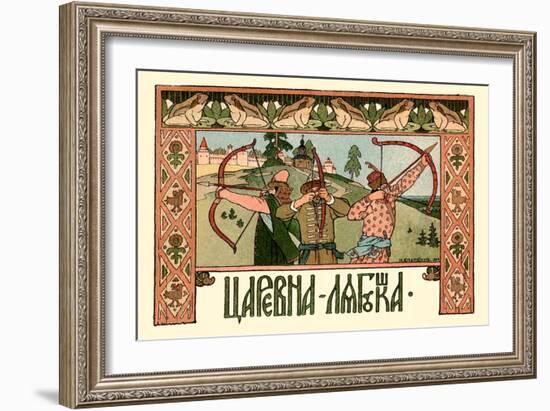 Archers-Ivan Bilibin-Framed Art Print