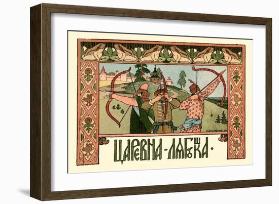 Archers-Ivan Bilibin-Framed Art Print