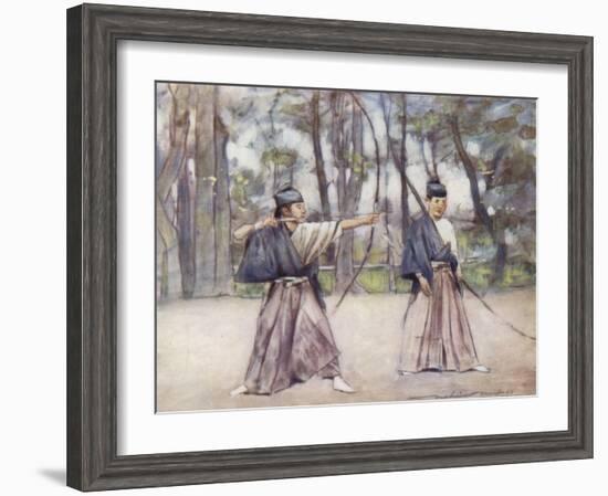 Archers-Mortimer Ludington Menpes-Framed Premium Giclee Print