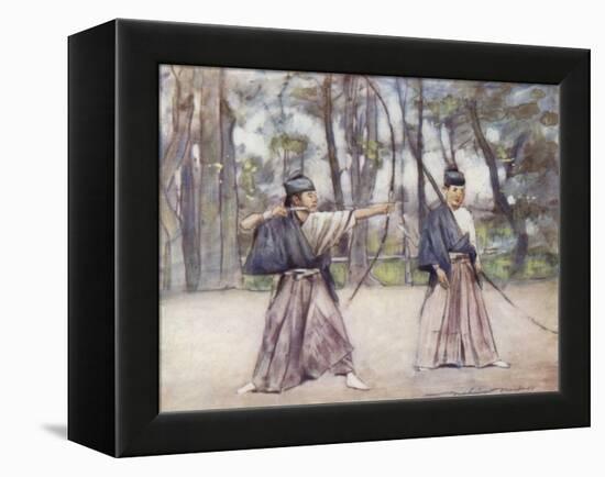 Archers-Mortimer Ludington Menpes-Framed Premier Image Canvas