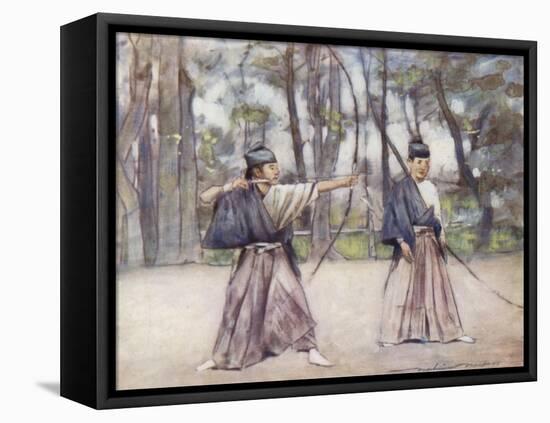 Archers-Mortimer Ludington Menpes-Framed Premier Image Canvas