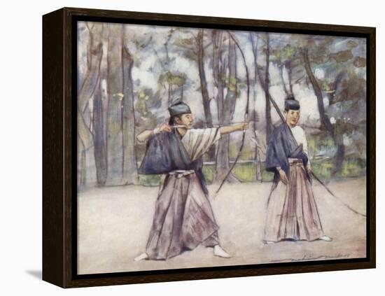 Archers-Mortimer Ludington Menpes-Framed Premier Image Canvas