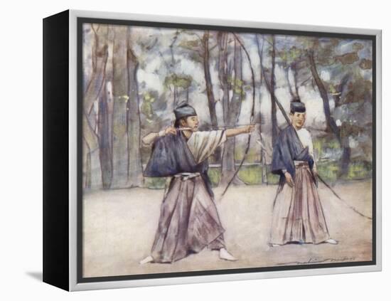 Archers-Mortimer Ludington Menpes-Framed Premier Image Canvas