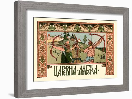 Archers-Ivan Bilibin-Framed Art Print