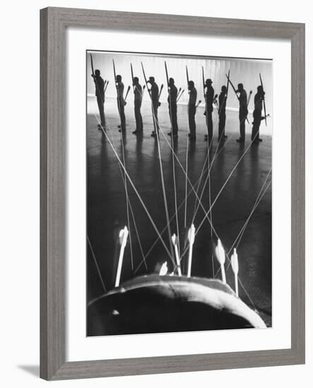 Archery National Tournament Group Shot-Ralph Crane-Framed Photographic Print