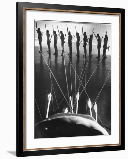 Archery National Tournament Group Shot-Ralph Crane-Framed Photographic Print