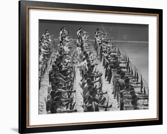 Archery National Tournament-Ralph Crane-Framed Photographic Print