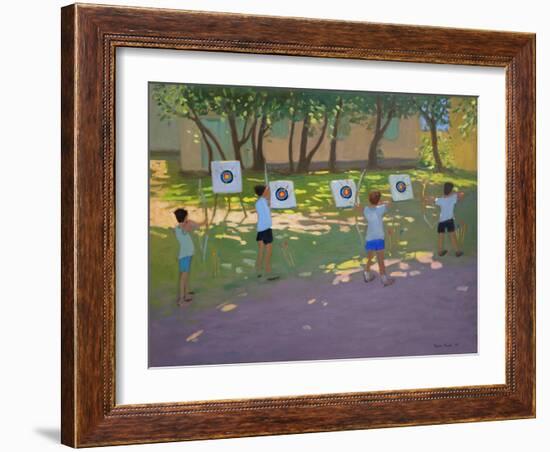 Archery Practise, France-Andrew Macara-Framed Giclee Print