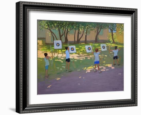 Archery Practise, France-Andrew Macara-Framed Giclee Print