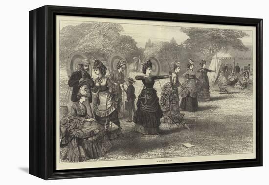 Archery-null-Framed Premier Image Canvas