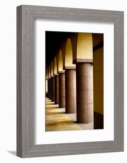 Arches and Columns 2-John Gusky-Framed Photographic Print