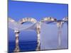 Arches and Sheets of Transparent Gauze Along the Malecon Boardwalk, Puerto Vallarta, Mexico-Nancy & Steve Ross-Mounted Photographic Print