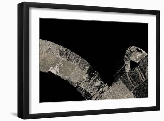 Arches at Cesaerea, 2016-Joy Lions-Framed Giclee Print