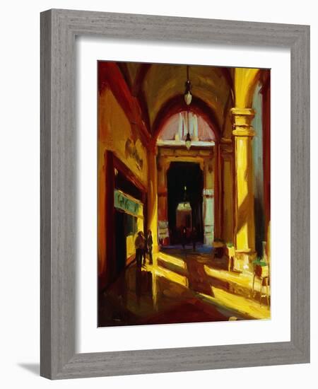 Arches in Florence-Pam Ingalls-Framed Giclee Print