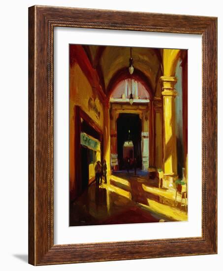 Arches in Florence-Pam Ingalls-Framed Giclee Print