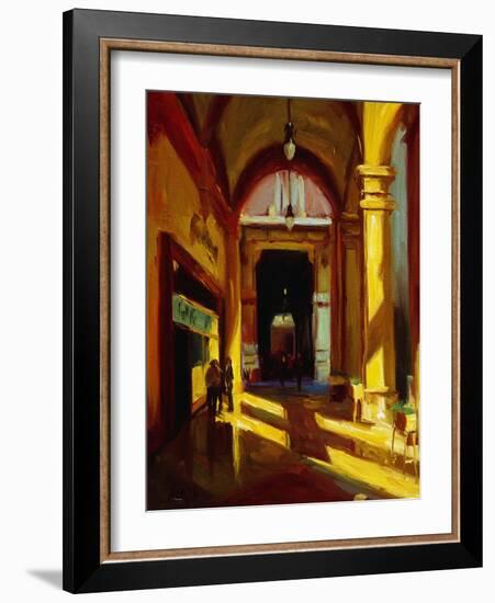 Arches in Florence-Pam Ingalls-Framed Giclee Print