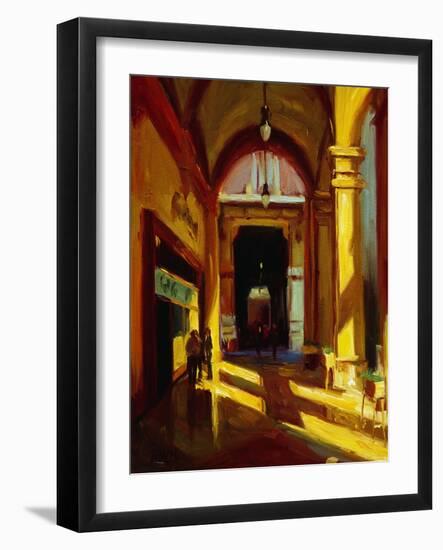 Arches in Florence-Pam Ingalls-Framed Giclee Print