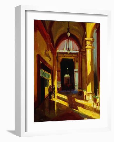 Arches in Florence-Pam Ingalls-Framed Giclee Print