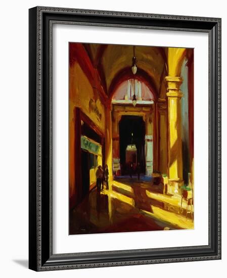 Arches in Florence-Pam Ingalls-Framed Giclee Print