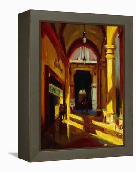 Arches in Florence-Pam Ingalls-Framed Premier Image Canvas