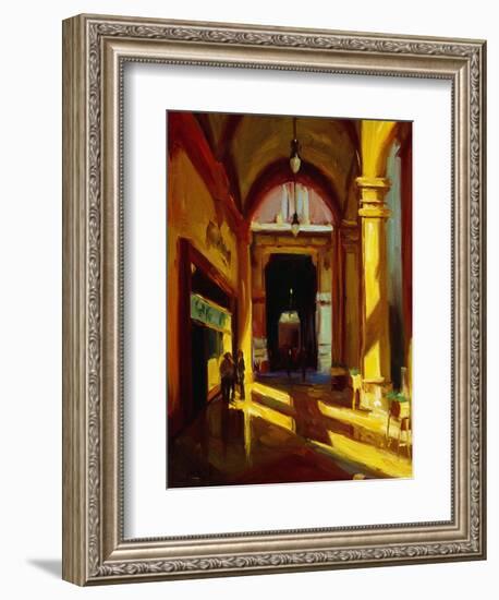 Arches in Florence-Pam Ingalls-Framed Giclee Print