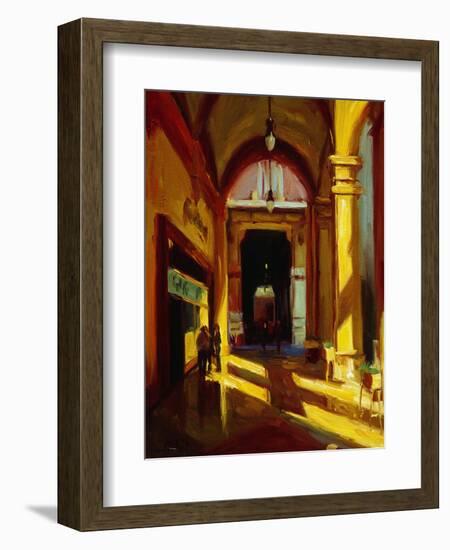 Arches in Florence-Pam Ingalls-Framed Giclee Print