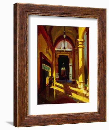 Arches in Florence-Pam Ingalls-Framed Giclee Print