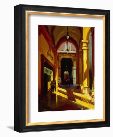 Arches in Florence-Pam Ingalls-Framed Giclee Print