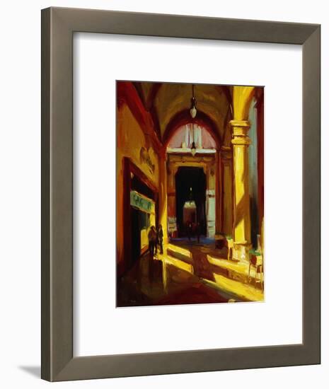 Arches in Florence-Pam Ingalls-Framed Premium Giclee Print