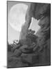 Arches Moon Shadow-Gordon Semmens-Mounted Photographic Print