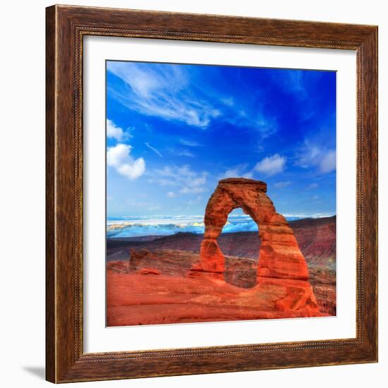 Arches National Park in Moab Utah USA-holbox-Framed Photographic Print