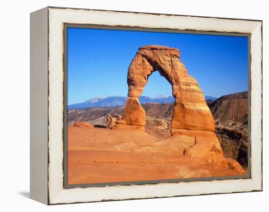 Arches National Park, Utah, USA-David Parker-Framed Premier Image Canvas