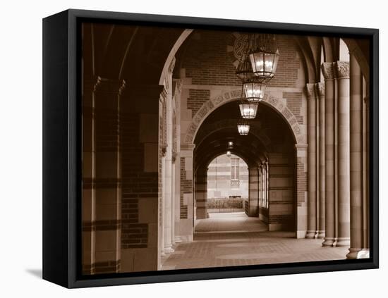 Arches of Royce Hall, University of California, Los Angeles, California, USA-null-Framed Premier Image Canvas