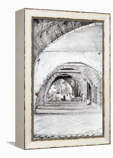 Arches, Sauveterre, France, 2010-Vincent Alexander Booth-Framed Premier Image Canvas