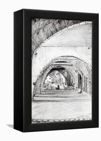 Arches, Sauveterre, France, 2010-Vincent Alexander Booth-Framed Premier Image Canvas