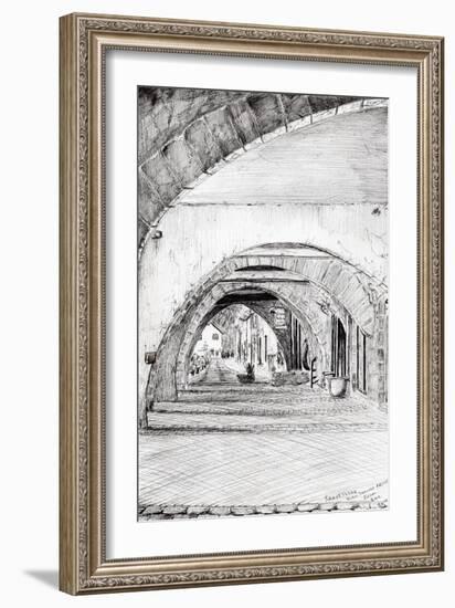 Arches, Sauveterre, France, 2010-Vincent Alexander Booth-Framed Giclee Print