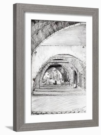 Arches, Sauveterre, France, 2010-Vincent Alexander Booth-Framed Giclee Print