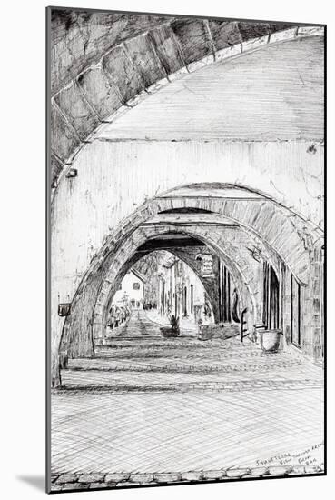 Arches, Sauveterre, France, 2010-Vincent Alexander Booth-Mounted Giclee Print