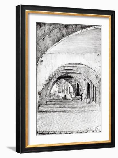 Arches, Sauveterre, France, 2010-Vincent Alexander Booth-Framed Giclee Print