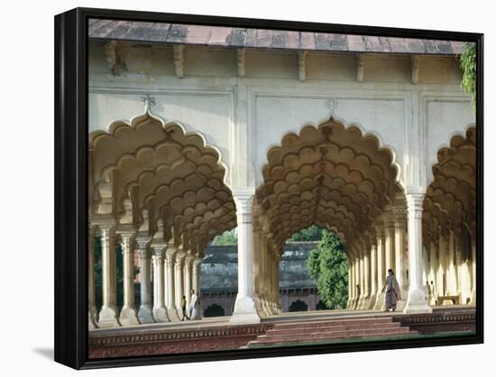 Arches, the Red Fort, Agra, Unesco World Heritage Site, Uttar Pradesh State, India, Asia-Occidor Ltd-Framed Premier Image Canvas