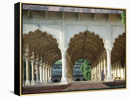 Arches, the Red Fort, Agra, Unesco World Heritage Site, Uttar Pradesh State, India, Asia-Occidor Ltd-Framed Premier Image Canvas