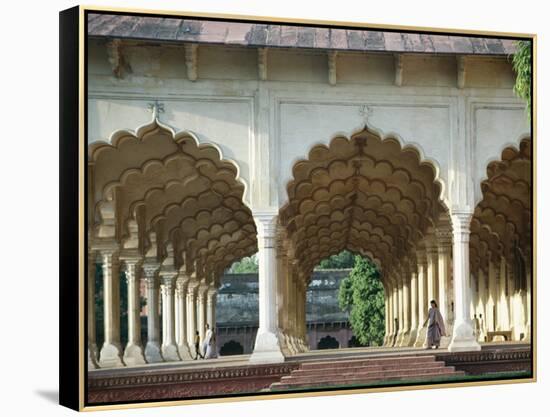 Arches, the Red Fort, Agra, Unesco World Heritage Site, Uttar Pradesh State, India, Asia-Occidor Ltd-Framed Premier Image Canvas