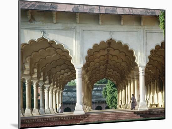 Arches, the Red Fort, Agra, Unesco World Heritage Site, Uttar Pradesh State, India, Asia-Occidor Ltd-Mounted Photographic Print