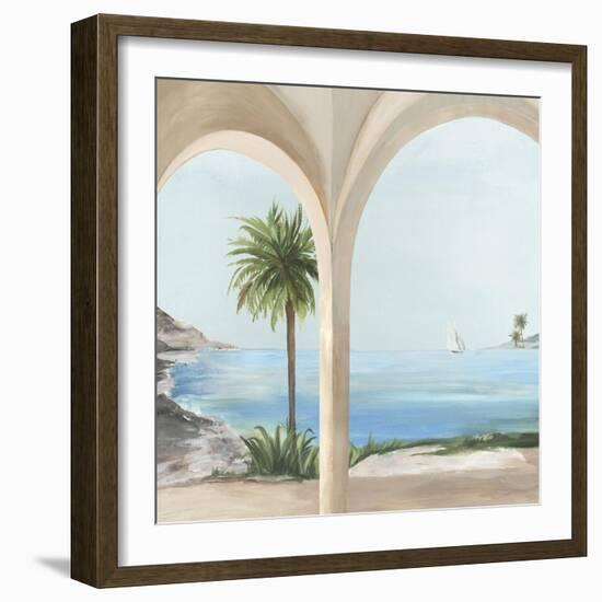 Arches with the View-Allison Pearce-Framed Art Print