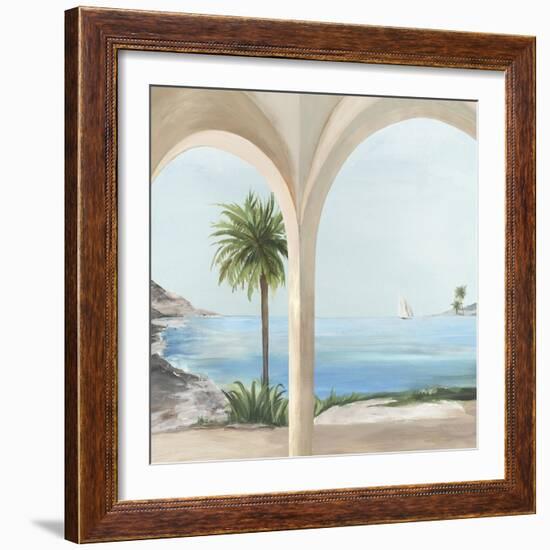 Arches with the View-Allison Pearce-Framed Art Print