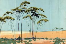 Felling a Karri Tree, Western Australia-Archibald Bertram Webb-Giclee Print