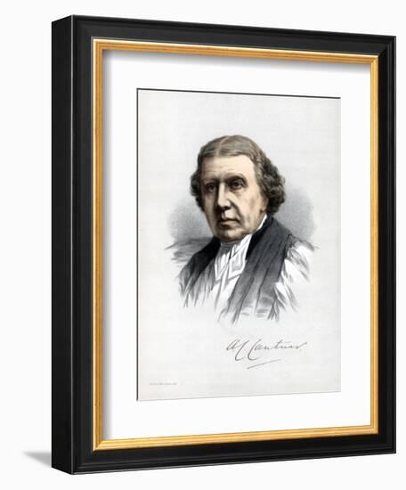 Archibald Campbell Tait, Archbishop of Canterbury, C1890-Petter & Galpin Cassell-Framed Giclee Print