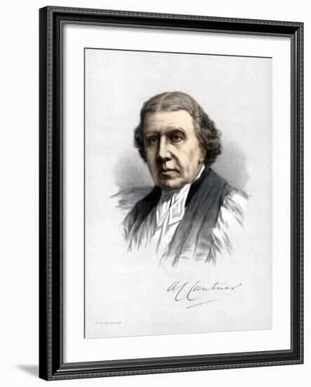 Archibald Campbell Tait, Archbishop of Canterbury, C1890-Petter & Galpin Cassell-Framed Giclee Print