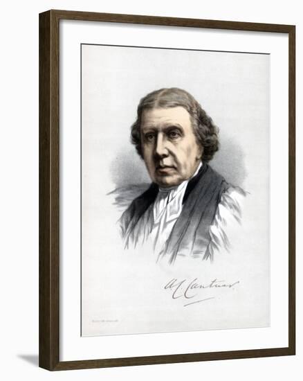 Archibald Campbell Tait, Archbishop of Canterbury, C1890-Petter & Galpin Cassell-Framed Giclee Print