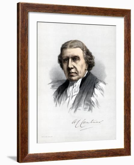 Archibald Campbell Tait, Archbishop of Canterbury, C1890-Petter & Galpin Cassell-Framed Giclee Print